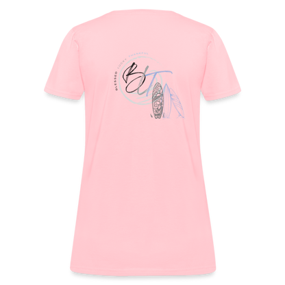 BLT 'Catch a Wave' Women's T-Shirt - pink