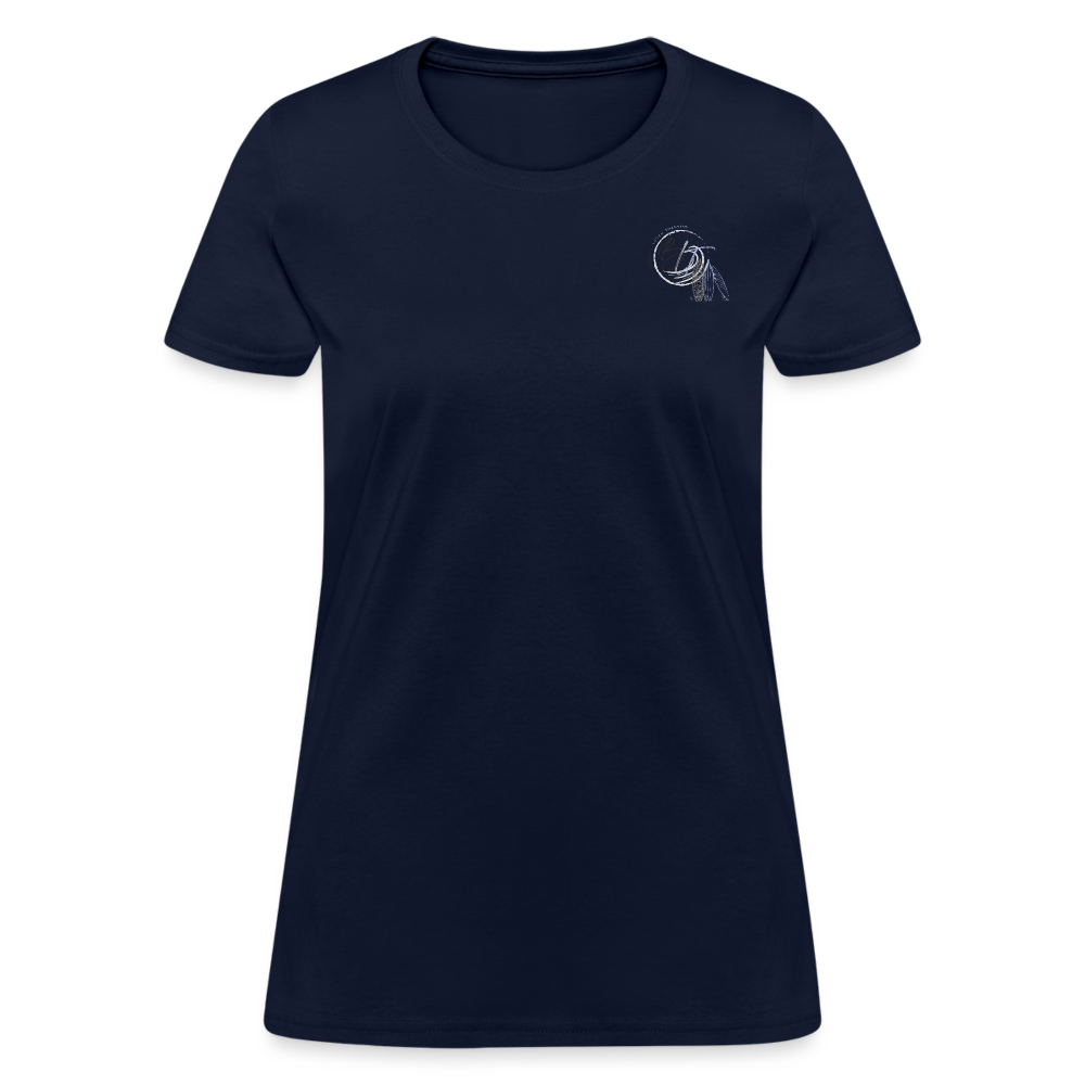 BLT 'Catch a Wave' Women's T-Shirt - navy