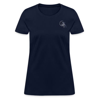 BLT 'Catch a Wave' Women's T-Shirt - navy