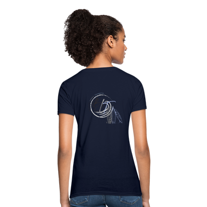 BLT 'Catch a Wave' Women's T-Shirt - navy