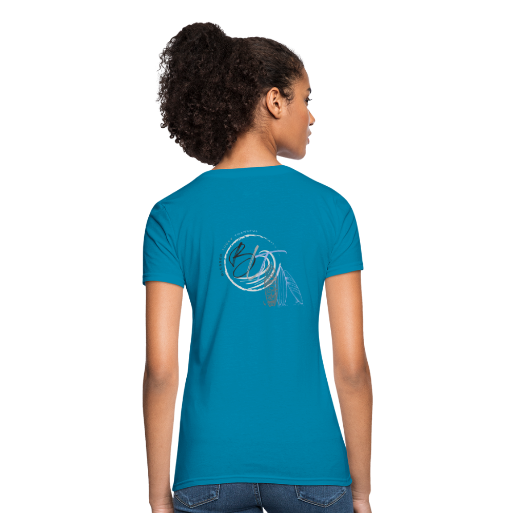 BLT 'Catch a Wave' Women's T-Shirt - turquoise