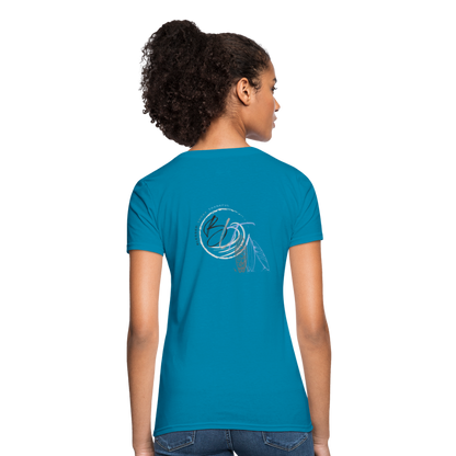 BLT 'Catch a Wave' Women's T-Shirt - turquoise