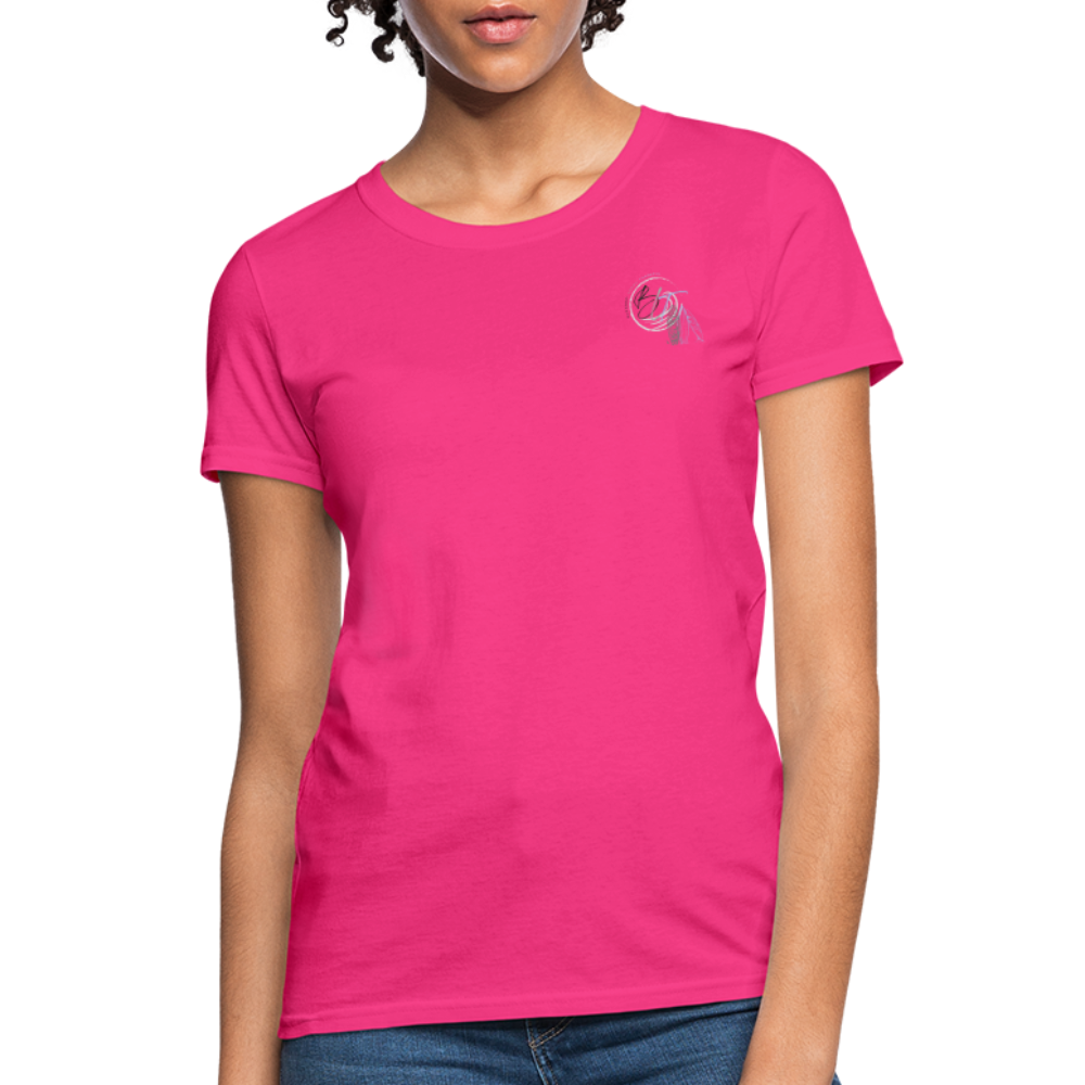 BLT 'Catch a Wave' Women's T-Shirt - fuchsia