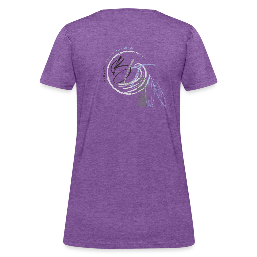 BLT 'Catch a Wave' Women's T-Shirt - purple heather