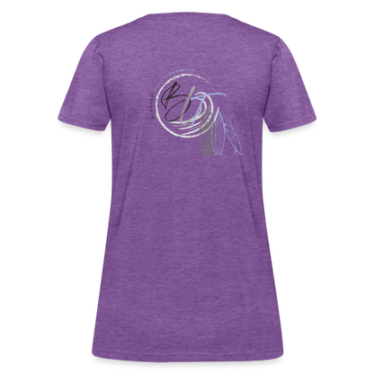 BLT 'Catch a Wave' Women's T-Shirt - purple heather