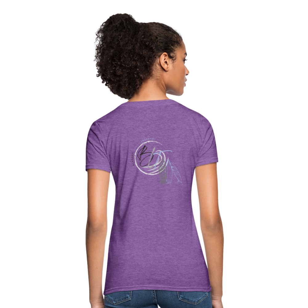 BLT 'Catch a Wave' Women's T-Shirt - purple heather