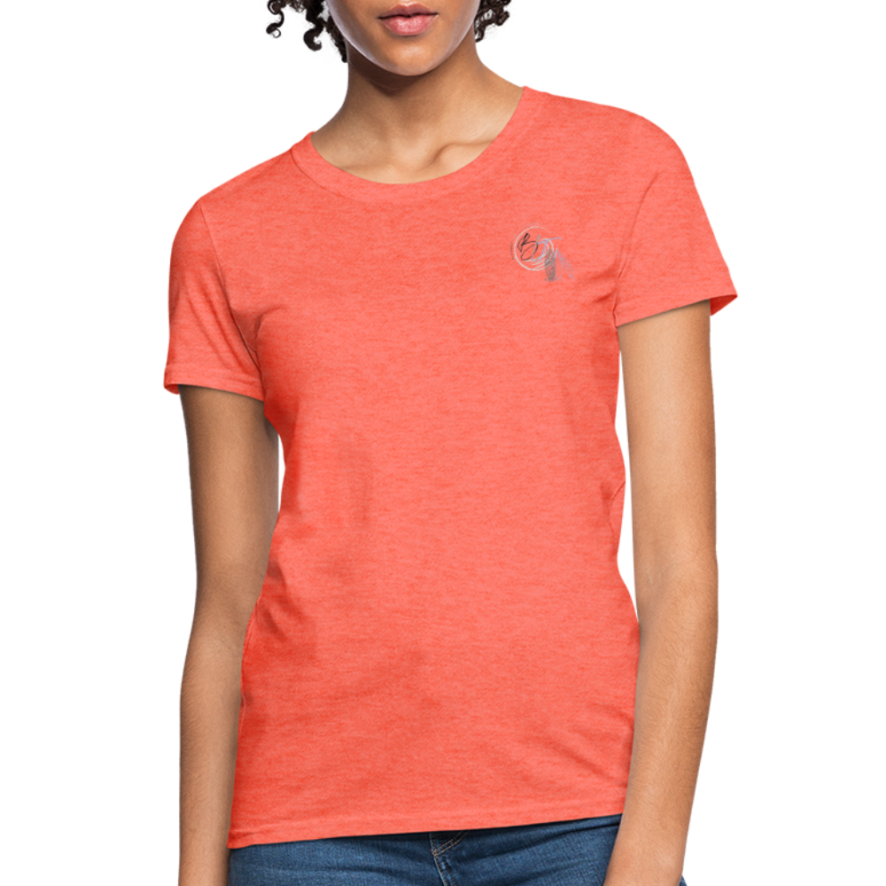 BLT 'Catch a Wave' Women's T-Shirt - heather coral