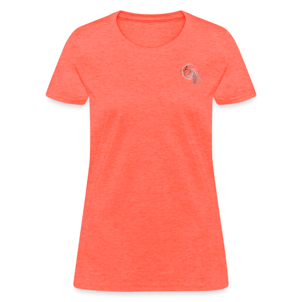 BLT 'Catch a Wave' Women's T-Shirt - heather coral