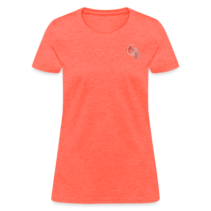 BLT 'Catch a Wave' Women's T-Shirt - heather coral