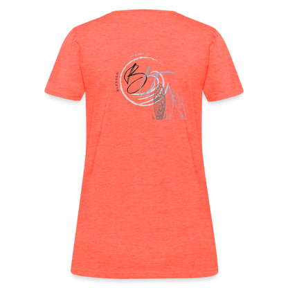 BLT 'Catch a Wave' Women's T-Shirt - heather coral