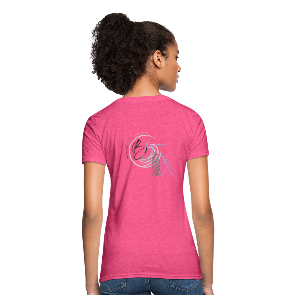 BLT 'Catch a Wave' Women's T-Shirt - heather pink