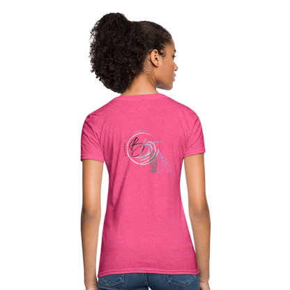 BLT 'Catch a Wave' Women's T-Shirt - heather pink