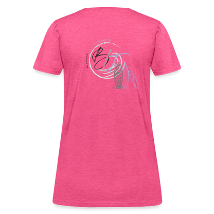 BLT 'Catch a Wave' Women's T-Shirt - heather pink