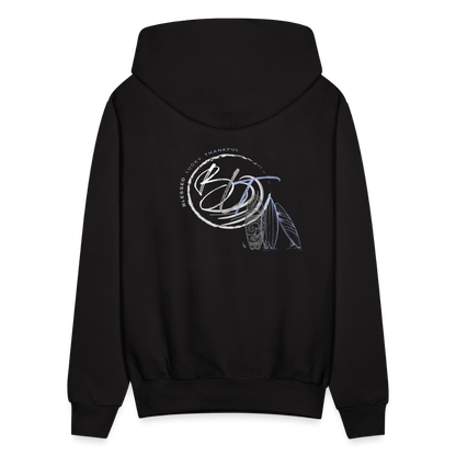 Catch a Wave Men's Hoodie - black