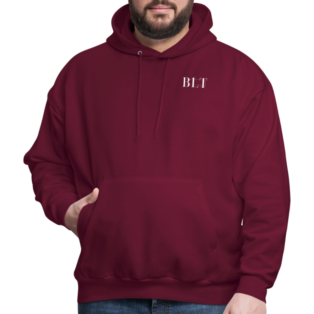 Catch a Wave Men's Hoodie - burgundy