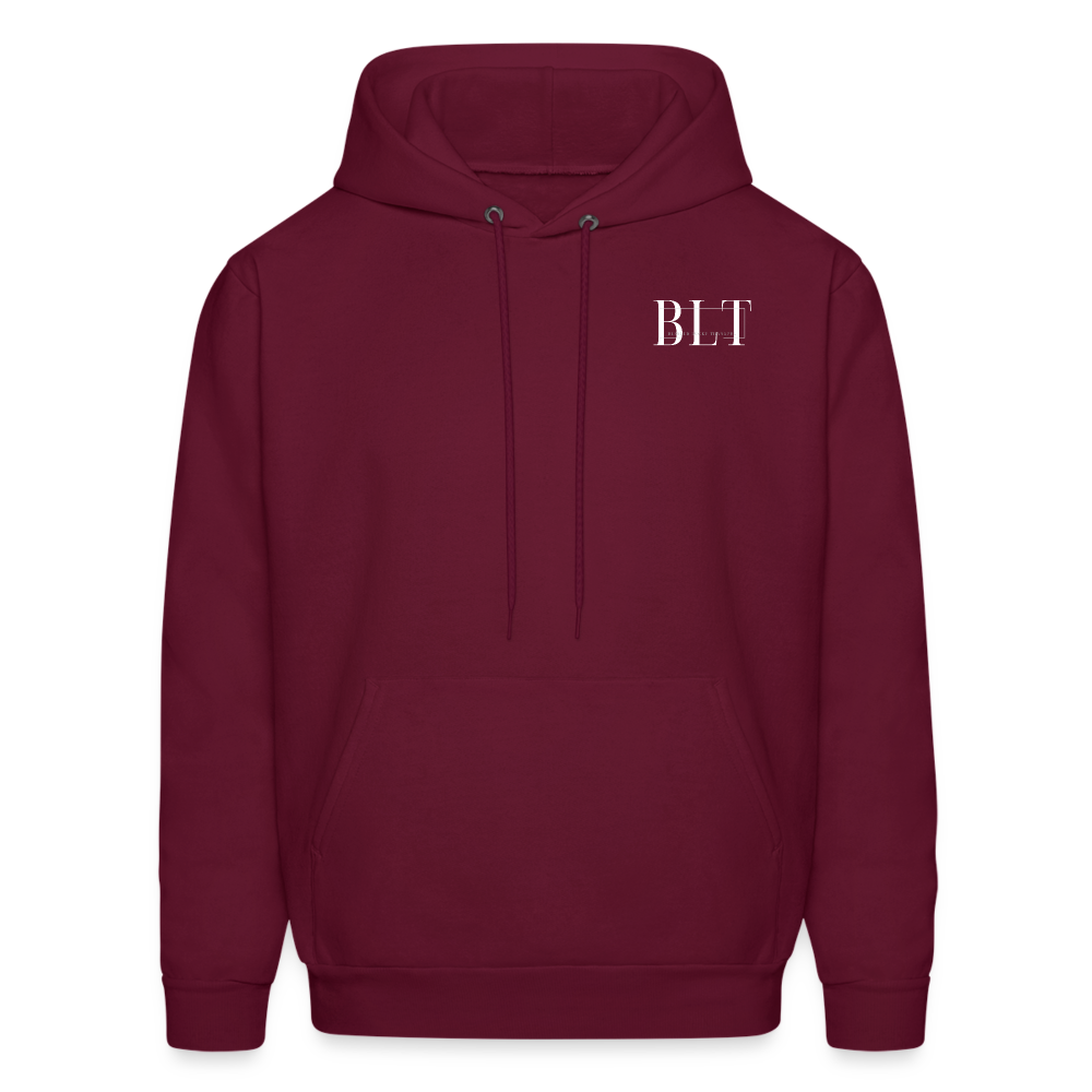 Catch a Wave Men's Hoodie - burgundy