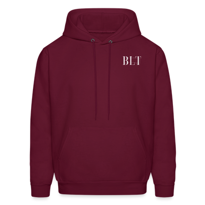 Catch a Wave Men's Hoodie - burgundy