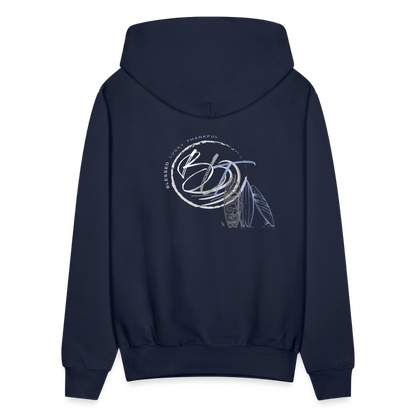 Catch a Wave Men's Hoodie - navy