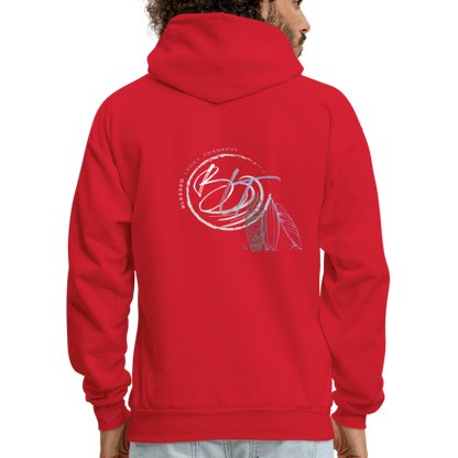 Catch a Wave Men's Hoodie - red