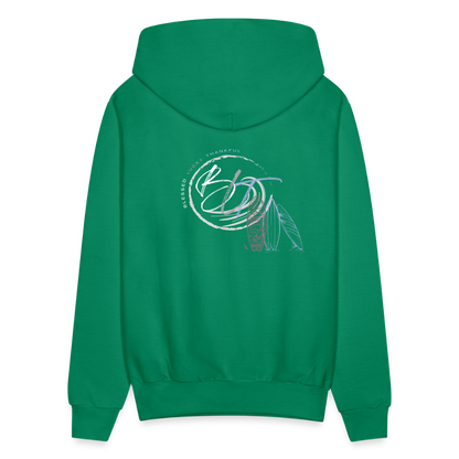 Catch a Wave Men's Hoodie - kelly green