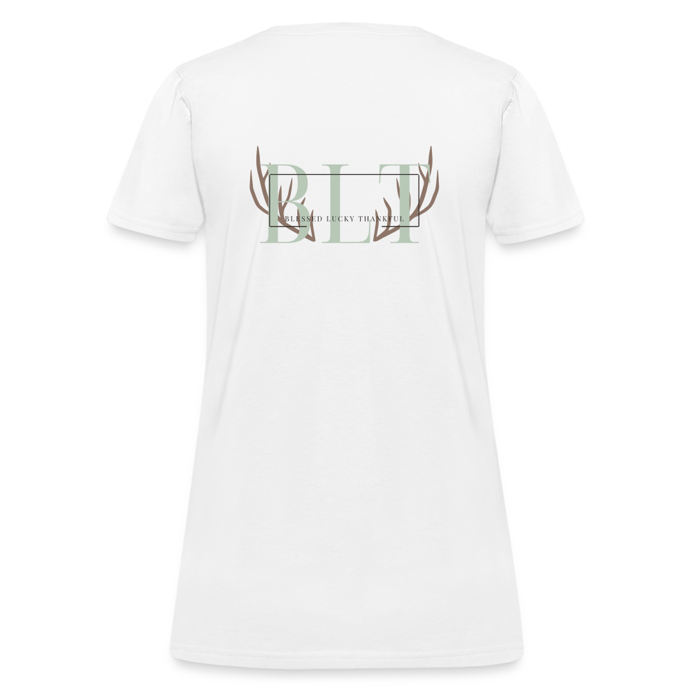 BLT 'Antler' Women's T-Shirt - white