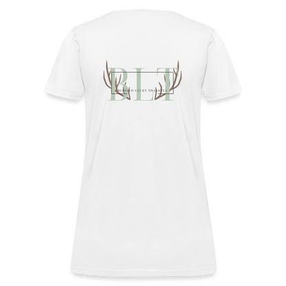 BLT 'Antler' Women's T-Shirt - white