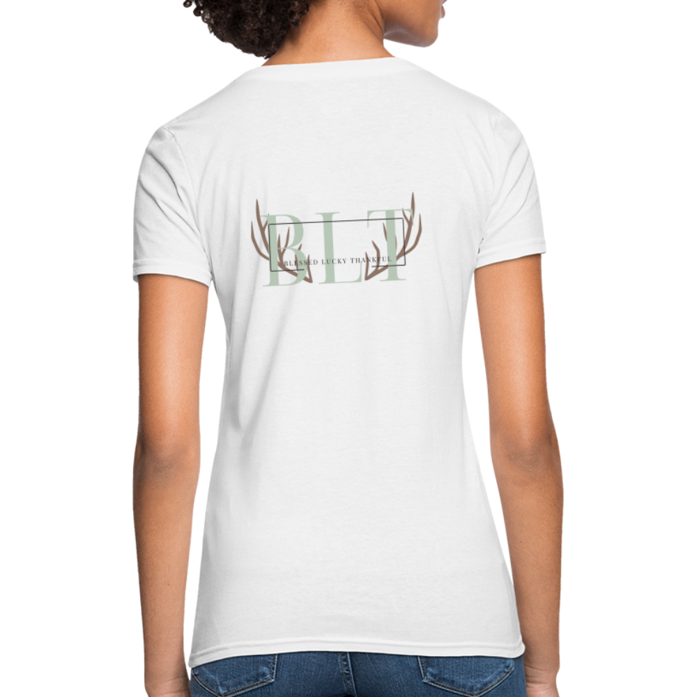 BLT 'Antler' Women's T-Shirt - white