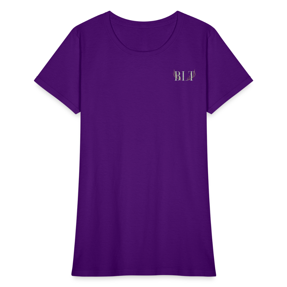 BLT 'Antler' Women's T-Shirt - purple