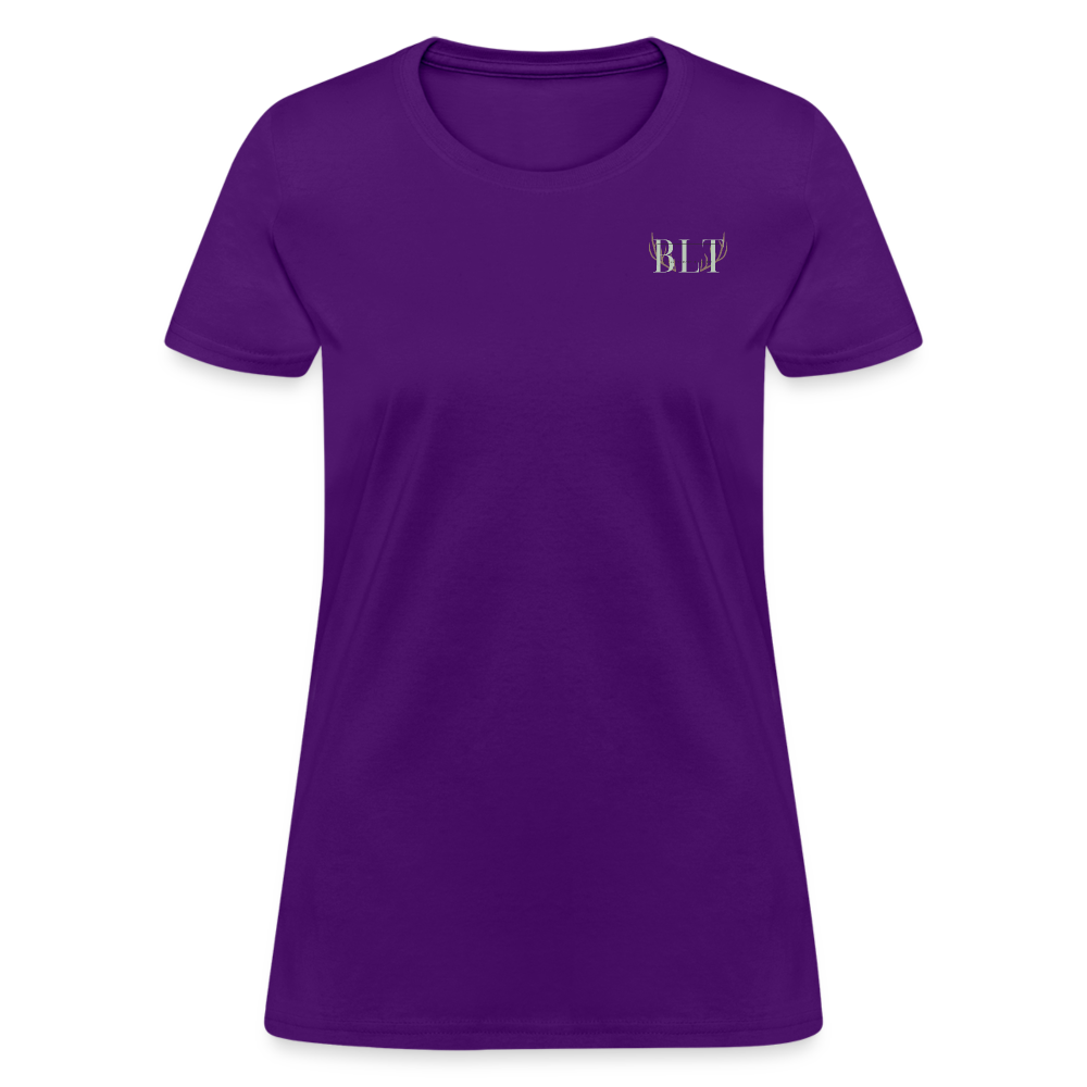 BLT 'Antler' Women's T-Shirt - purple