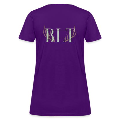 BLT 'Antler' Women's T-Shirt - purple