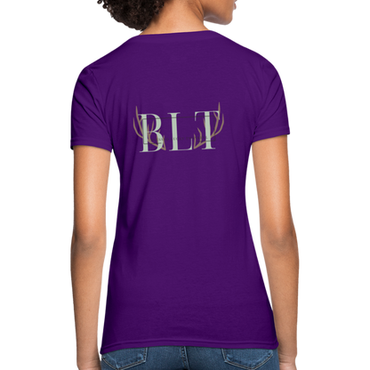 BLT 'Antler' Women's T-Shirt - purple