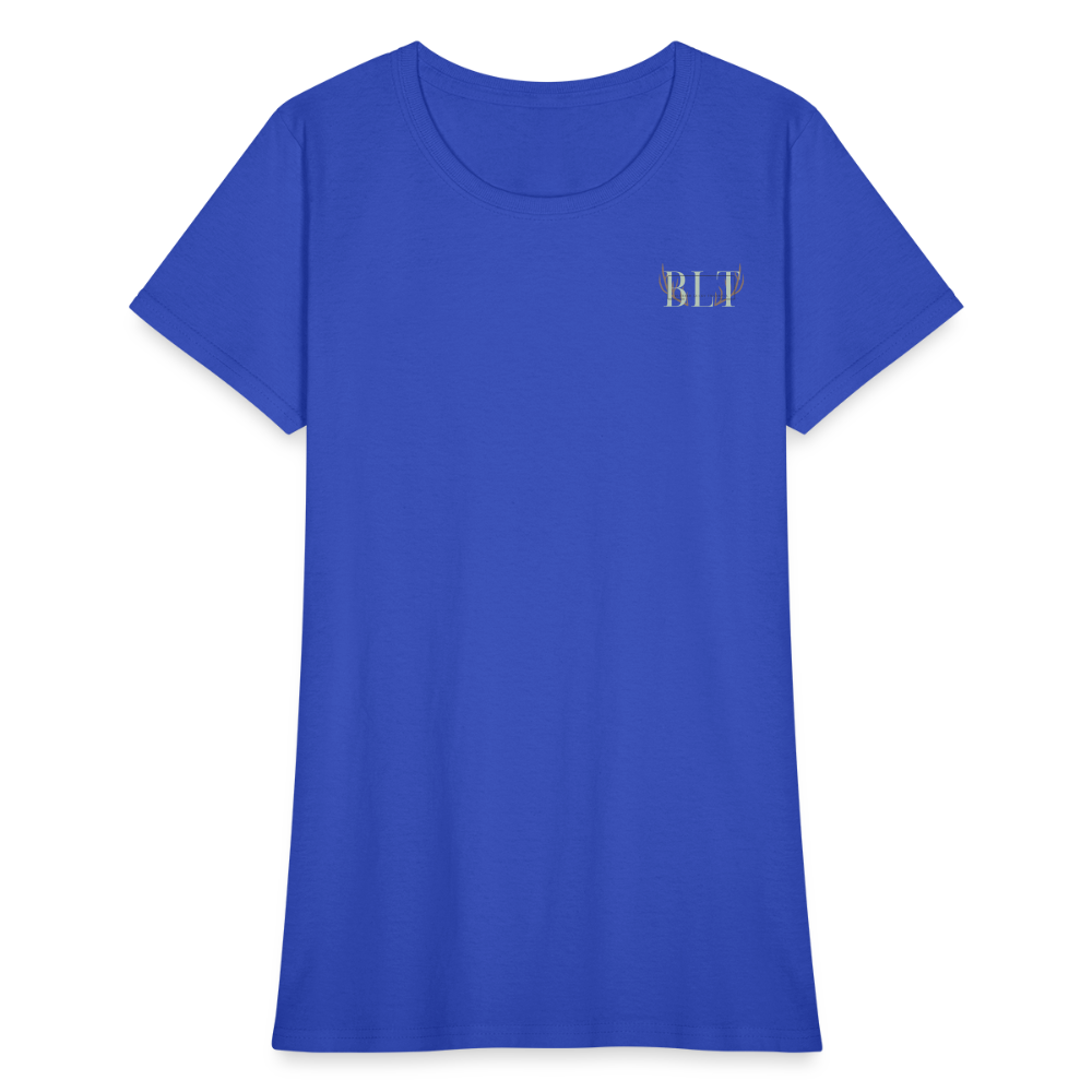 BLT 'Antler' Women's T-Shirt - royal blue