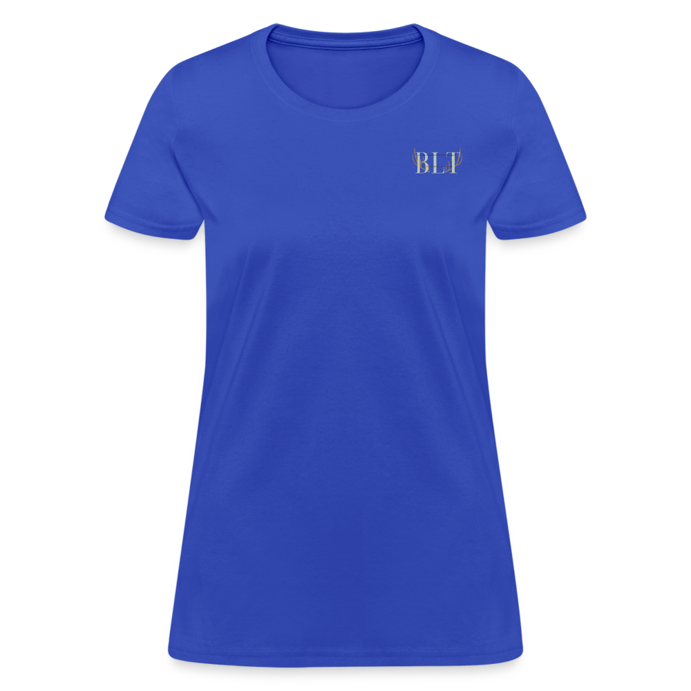 BLT 'Antler' Women's T-Shirt - royal blue