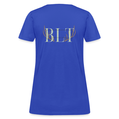 BLT 'Antler' Women's T-Shirt - royal blue