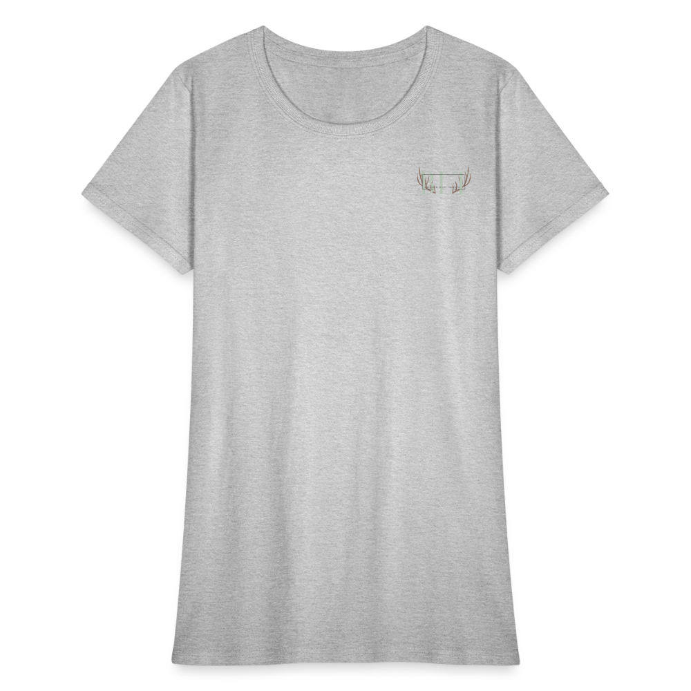 BLT 'Antler' Women's T-Shirt - heather gray