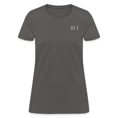 BLT 'Antler' Women's T-Shirt - charcoal