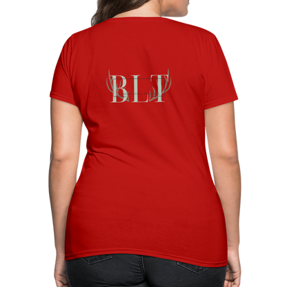 BLT 'Antler' Women's T-Shirt - red