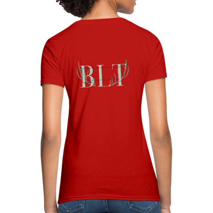 BLT 'Antler' Women's T-Shirt - red