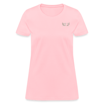 BLT 'Antler' Women's T-Shirt - pink