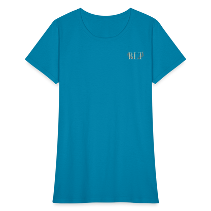 BLT 'Antler' Women's T-Shirt - turquoise