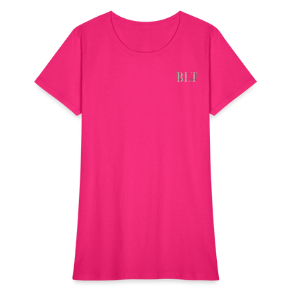 BLT 'Antler' Women's T-Shirt - fuchsia