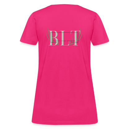 BLT 'Antler' Women's T-Shirt - fuchsia