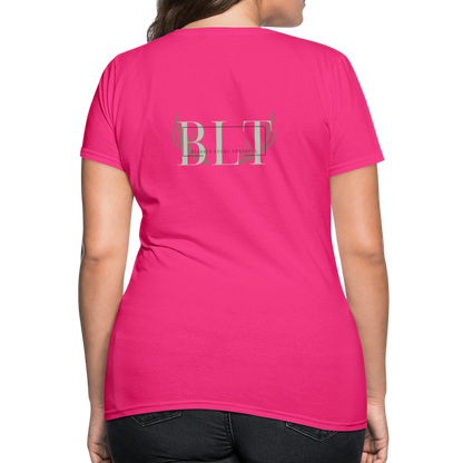 BLT 'Antler' Women's T-Shirt - fuchsia