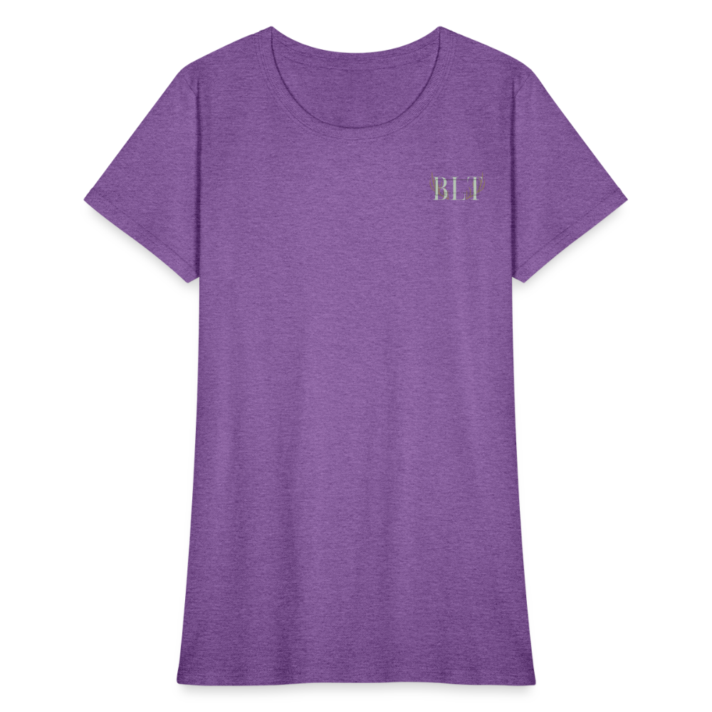 BLT 'Antler' Women's T-Shirt - purple heather