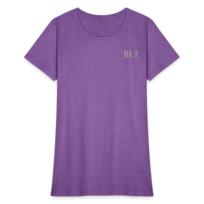 BLT 'Antler' Women's T-Shirt - purple heather