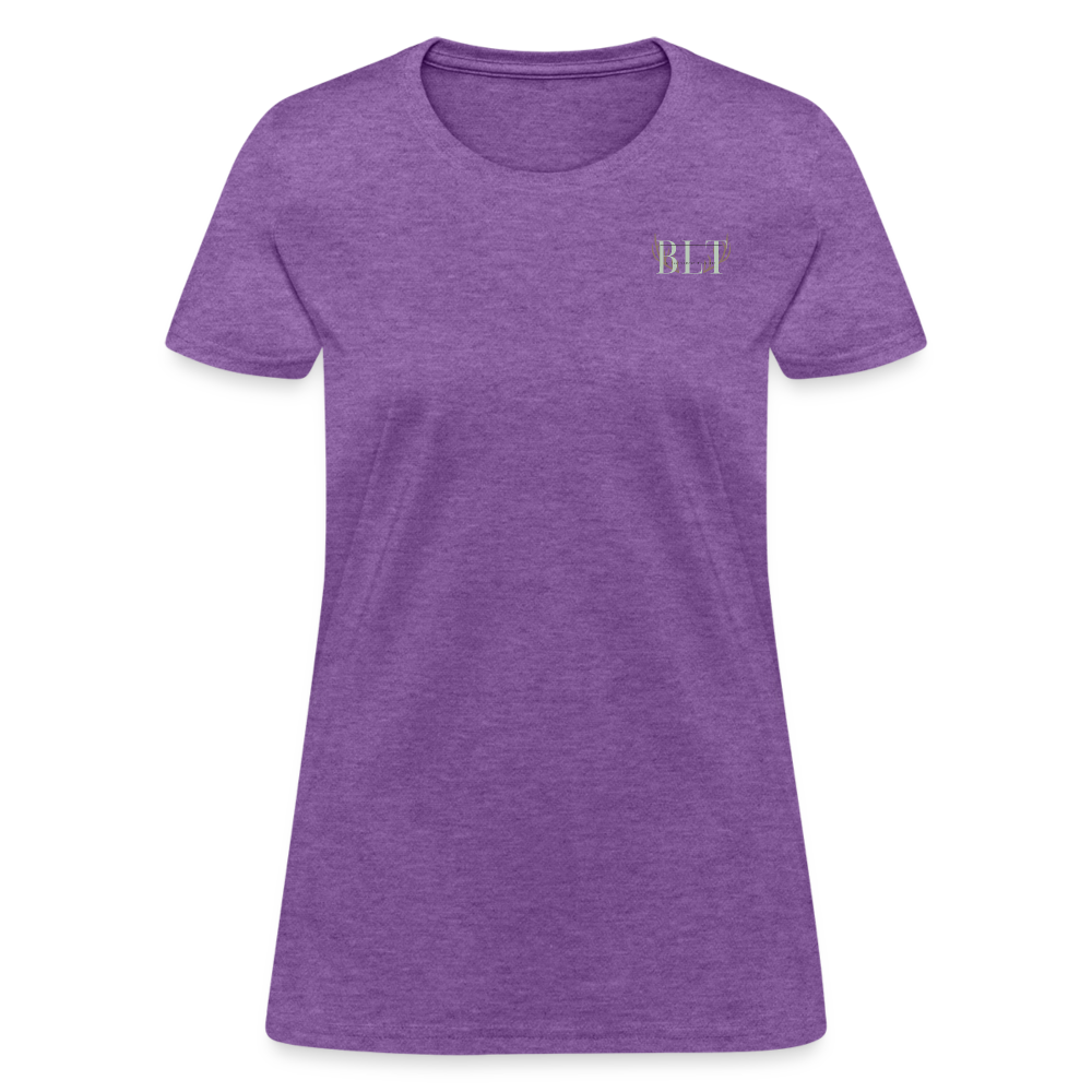 BLT 'Antler' Women's T-Shirt - purple heather