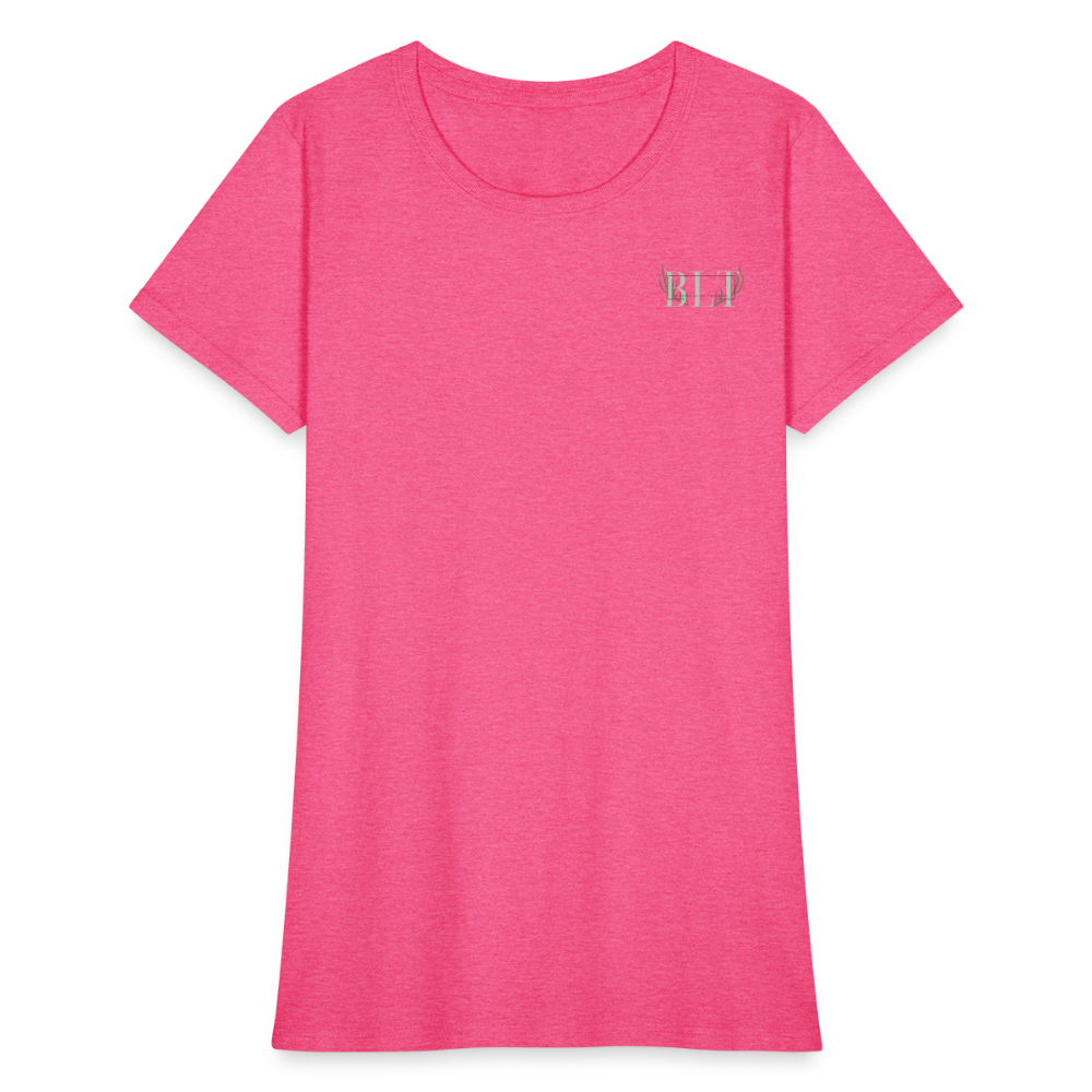 BLT 'Antler' Women's T-Shirt - heather pink