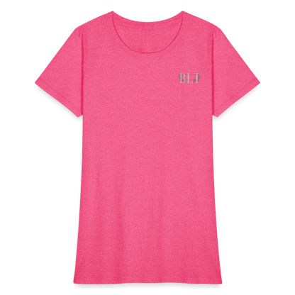 BLT 'Antler' Women's T-Shirt - heather pink