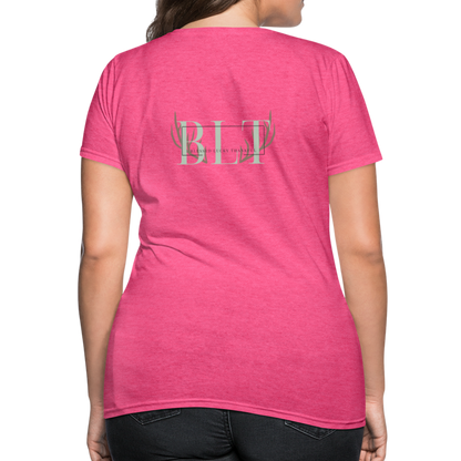 BLT 'Antler' Women's T-Shirt - heather pink