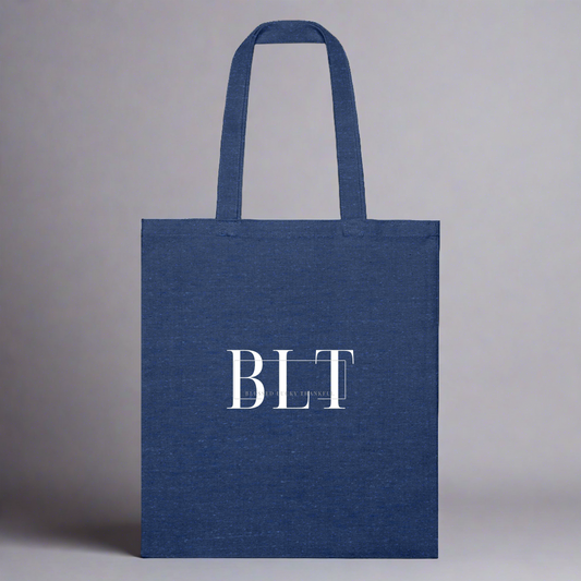 Recycled Tote Bag - heather navy